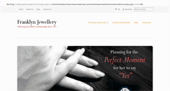 Desktop Screenshot of franklynjewellery.com